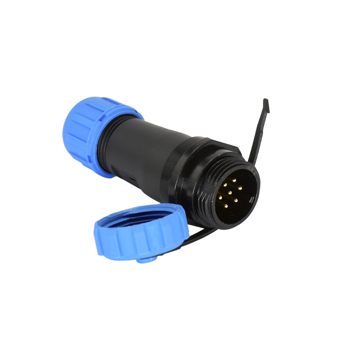DP13系列 航空插头 7芯电缆对接公插座 电缆直径4-6.5mm